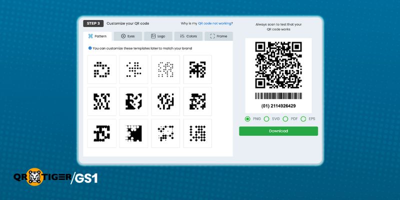 GS1 QR code customization GS1 QR code customization