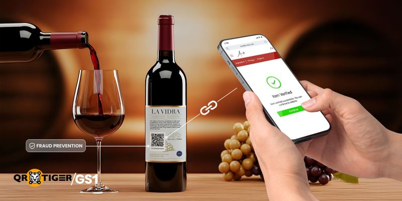 Wine authentication through GS1 QR codes Streamlining wine authentication with GS1 QR codes