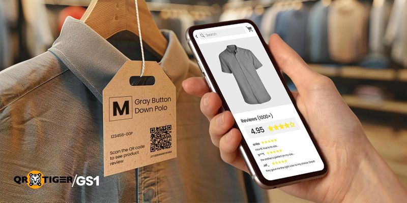 Scanning a 2D barcode with a smartphone GS1 QR code scanning