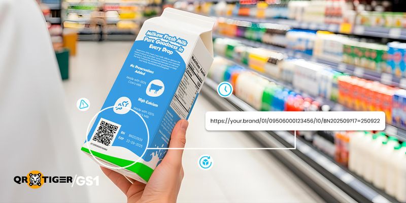 Batch number tracking in food industry