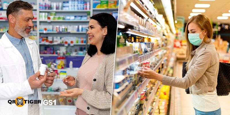 GS1 DataMatrix vs GS1 QR code