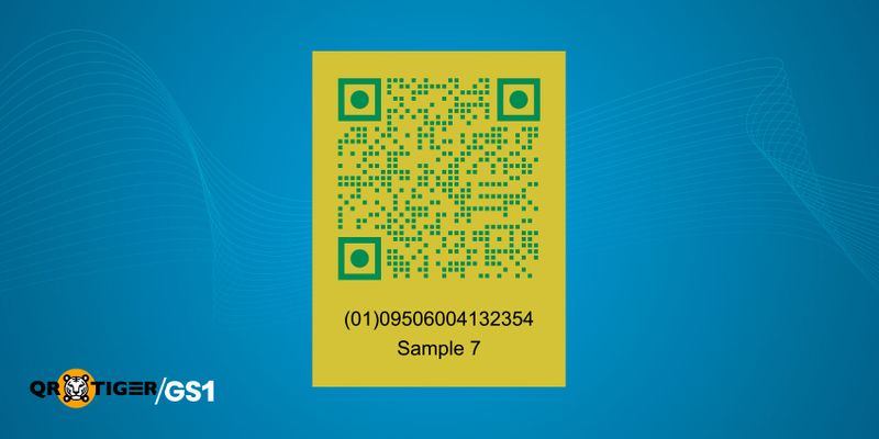 Customized light colored QR code